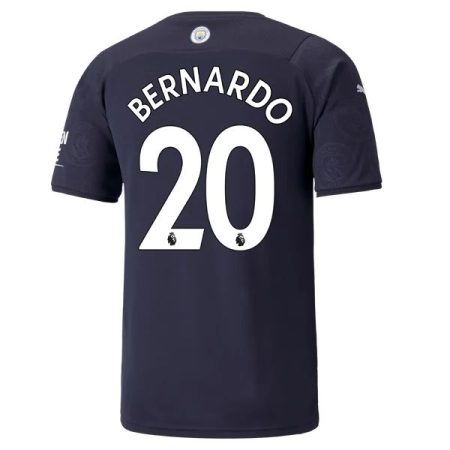 Camisolas de Futebol Manchester City Bernardo Silva 20 3ª 2021 2022